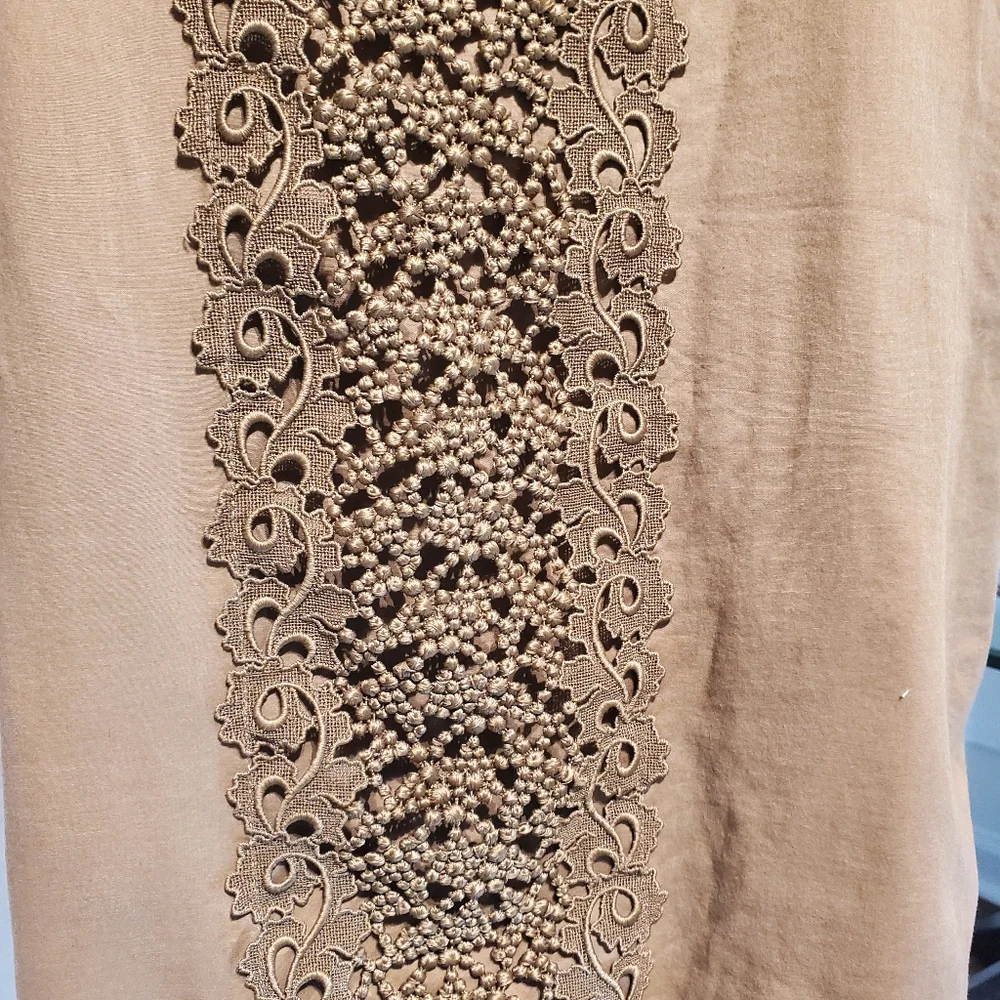 Reg $150 J. Crew Decorative embroidery cotton shift dress size M